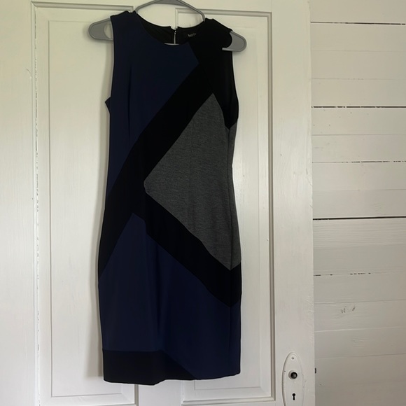 White House Black Market Dresses & Skirts - White House Black Market Navy, Gray & Black Dress